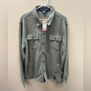 Men’s Eddie Bauer Sweater Fleece Shirt / Jacket - XL